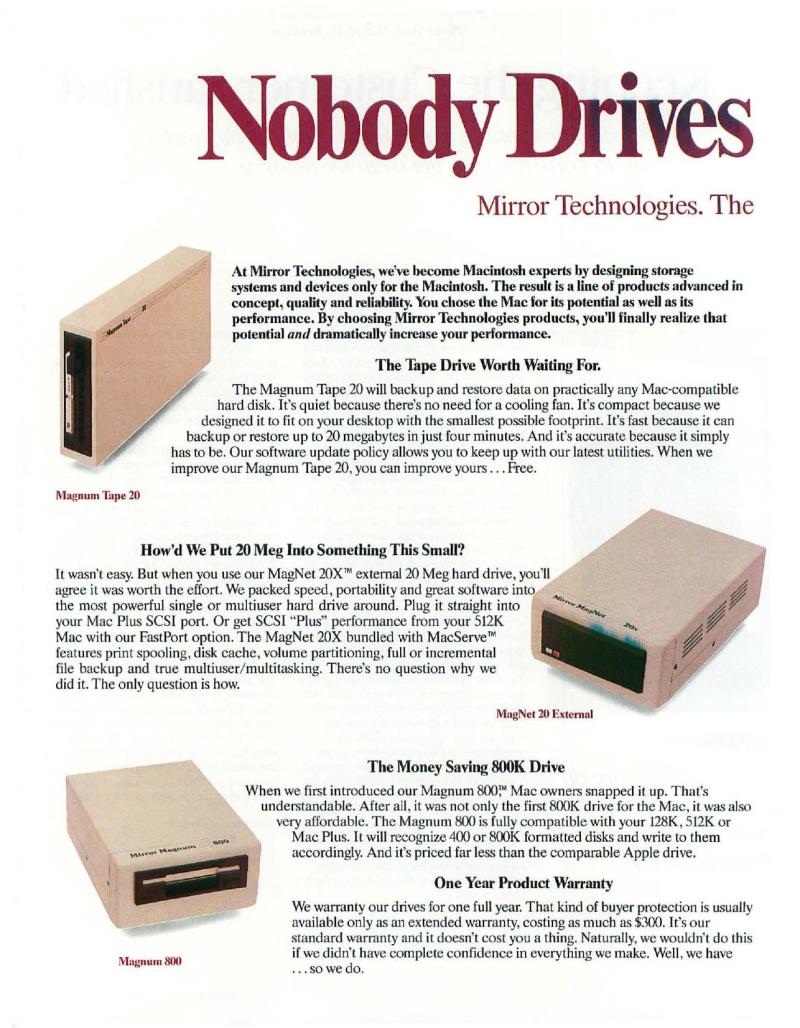 MacWorld 8607 July 1986 — page 40