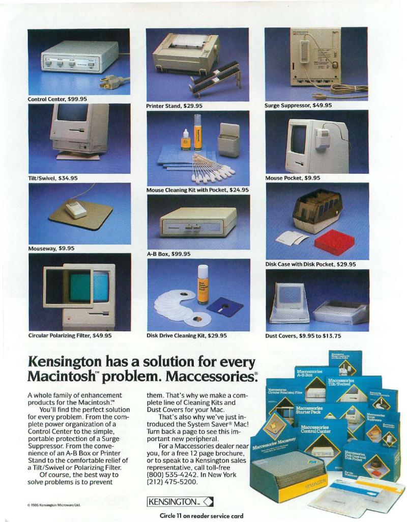 MacWorld 8607 July 1986 — page 52
