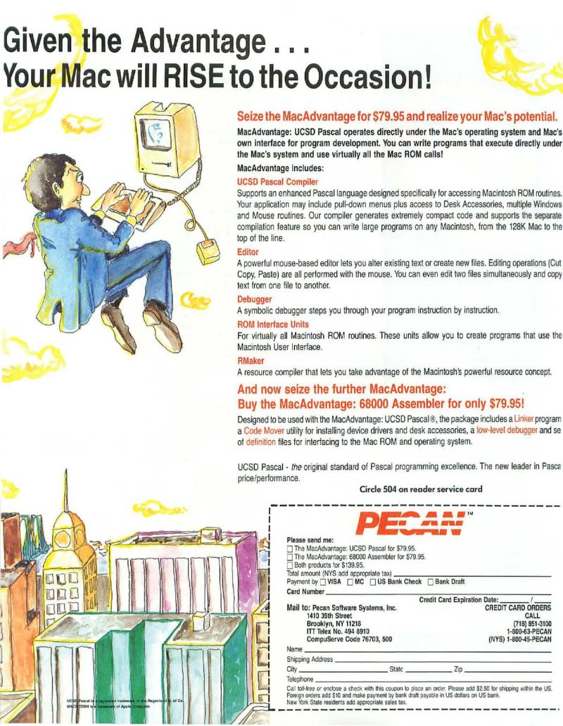 MacWorld 8607 July 1986 — page 61