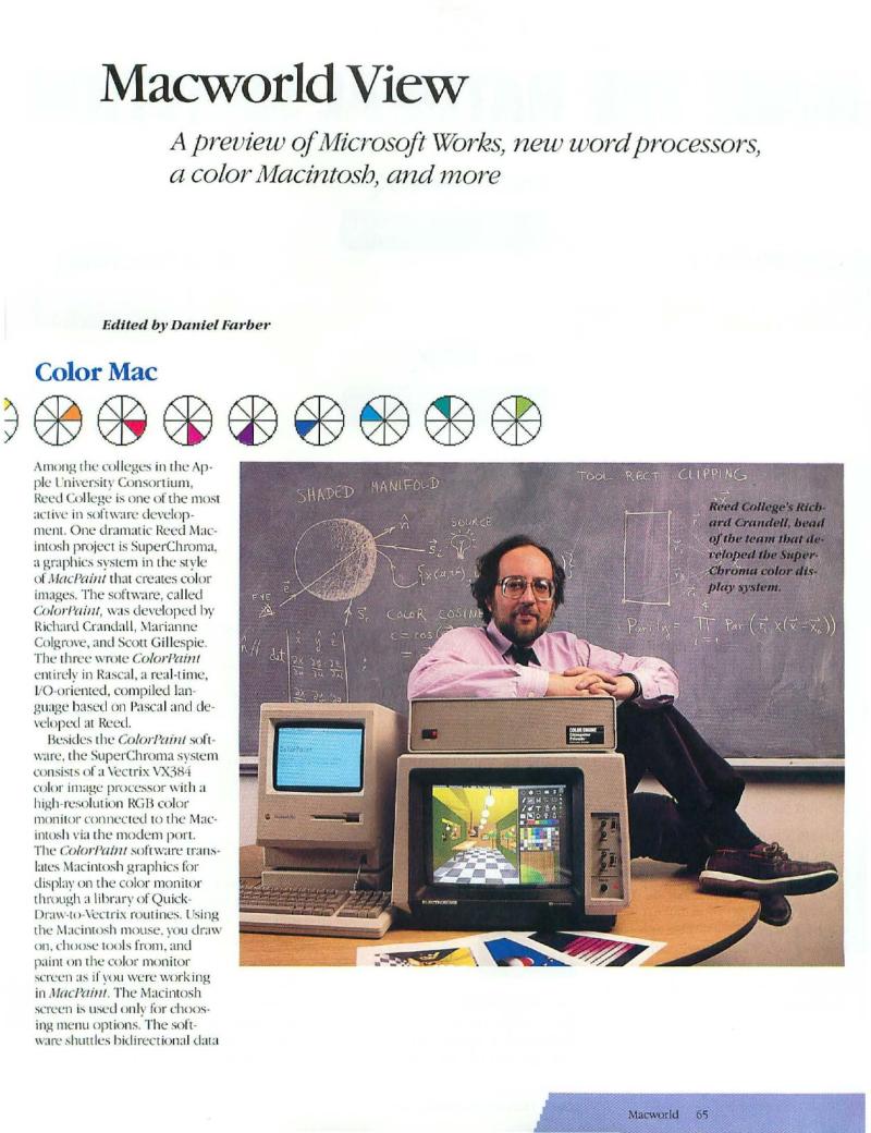MacWorld 8607 July 1986 — page 71