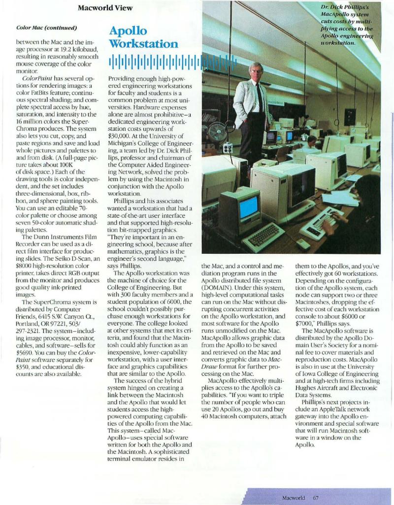 MacWorld 8607 July 1986 — page 73