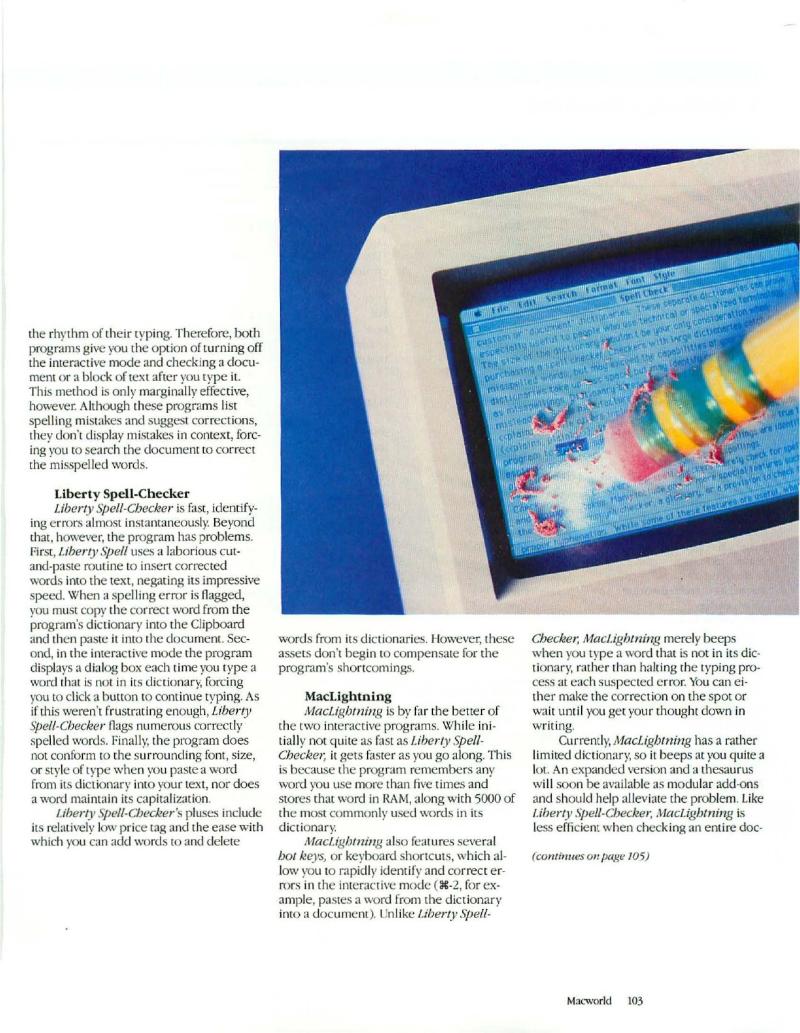 MacWorld 8607 July 1986 — page 107