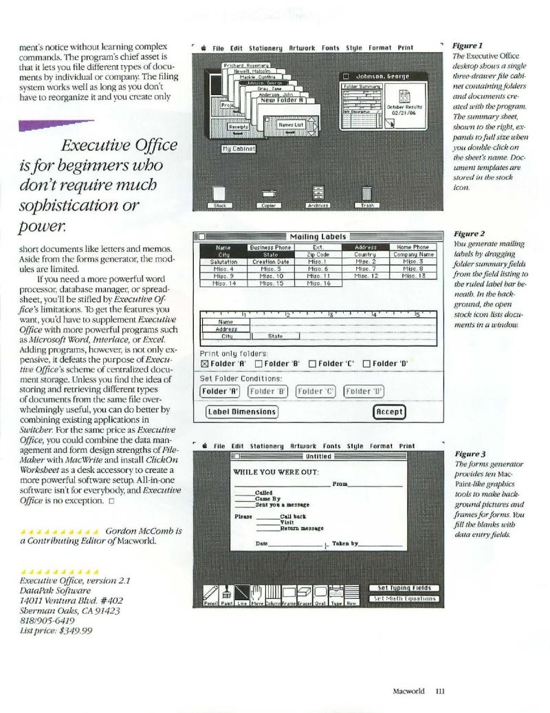 MacWorld 8607 July 1986 — page 117