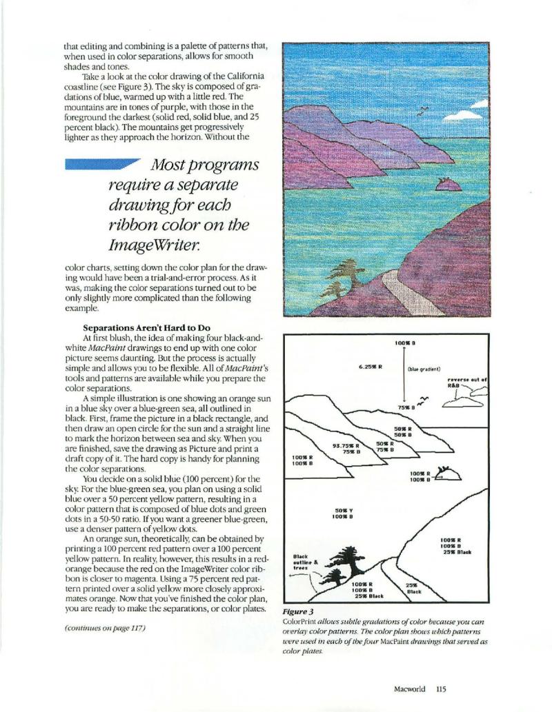 MacWorld 8607 July 1986 — page 121