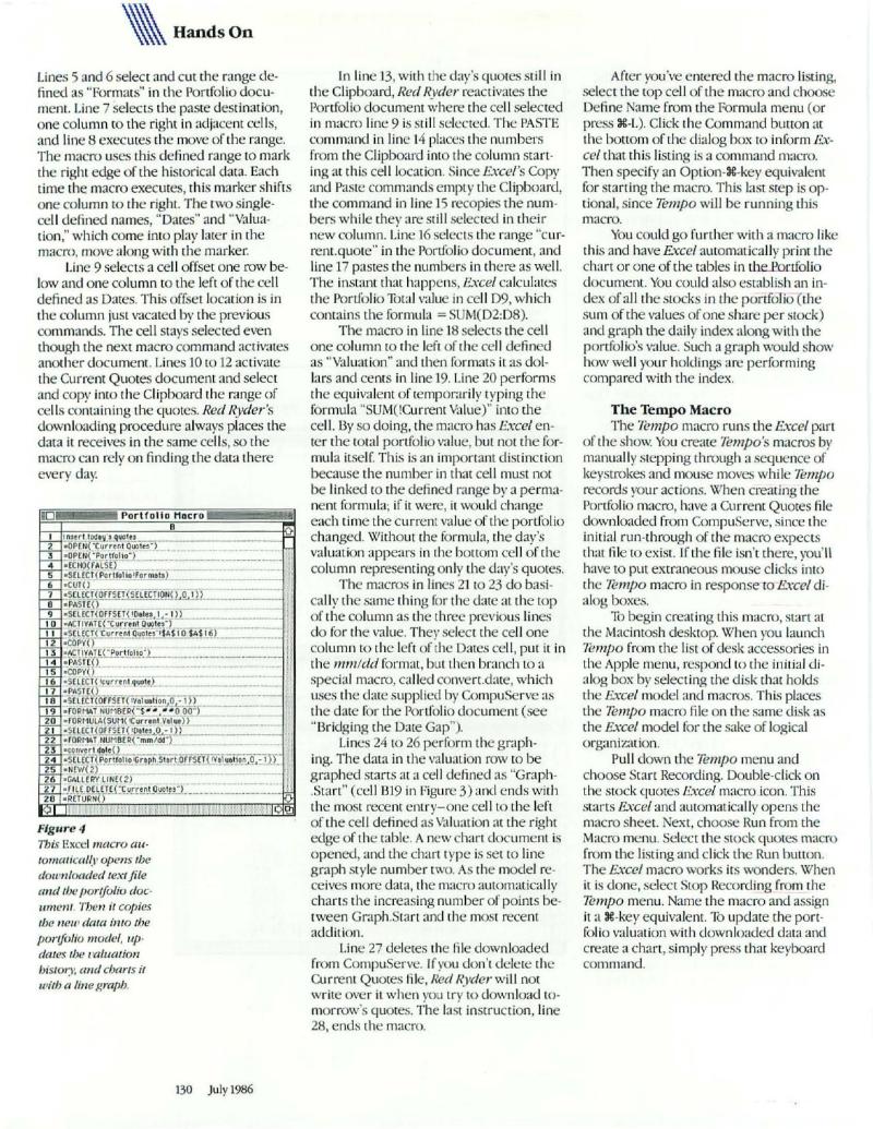 MacWorld 8607 July 1986 — page 134