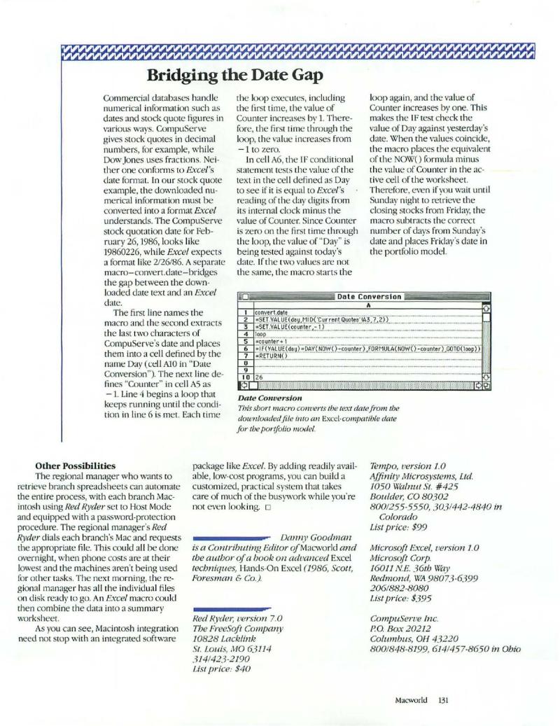 MacWorld 8607 July 1986 — page 135