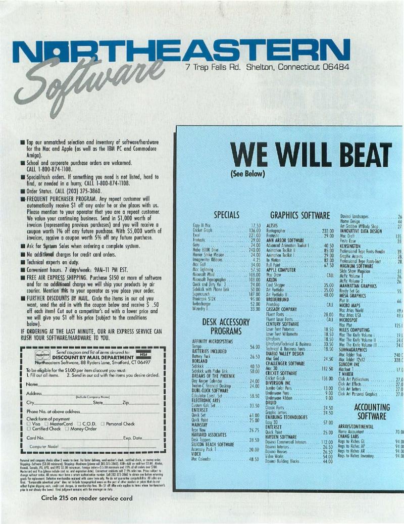 MacWorld 8607 July 1986 — page 140
