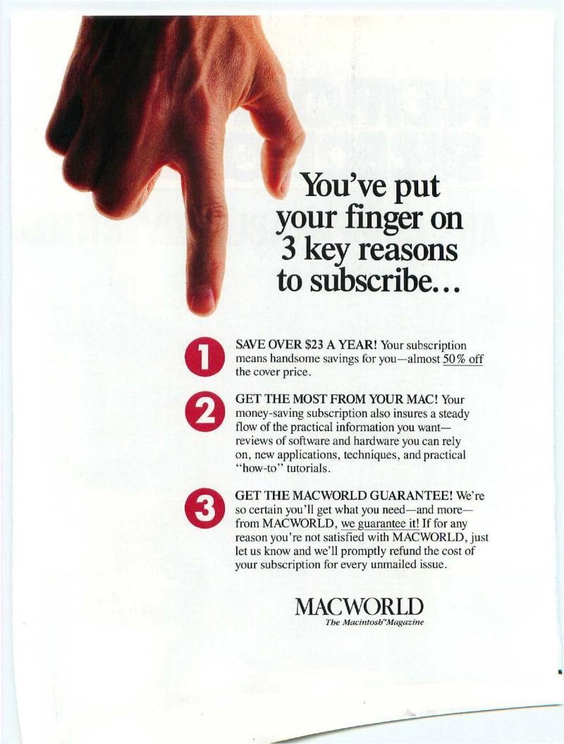 MacWorld 8607 July 1986 — page 142