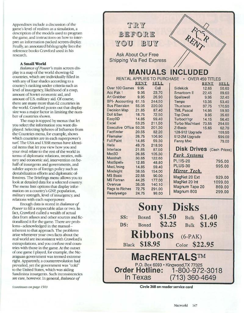 MacWorld 8607 July 1986 — page 155