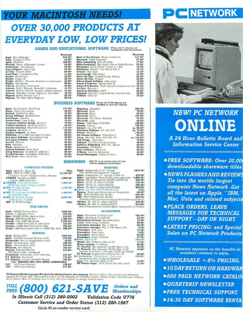 MacWorld 8607 July 1986 — page 159