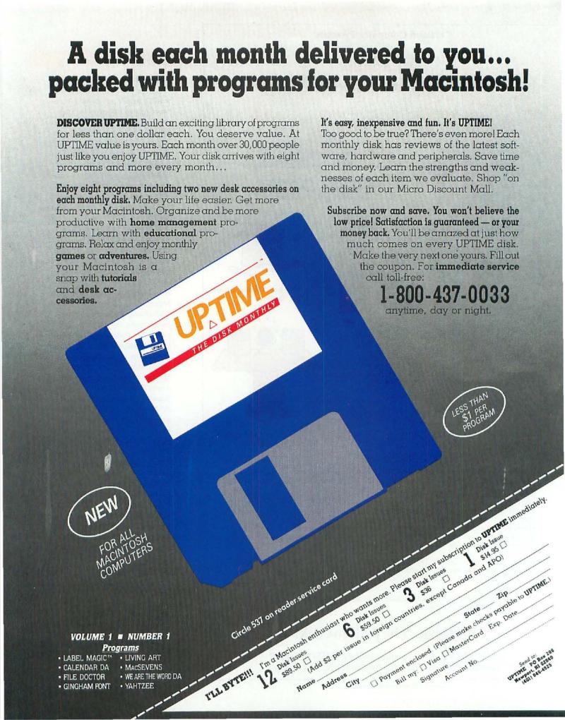 MacWorld 8609 September 1986 — page 4