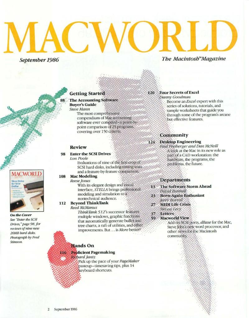 MacWorld 8609 September 1986 — page 7