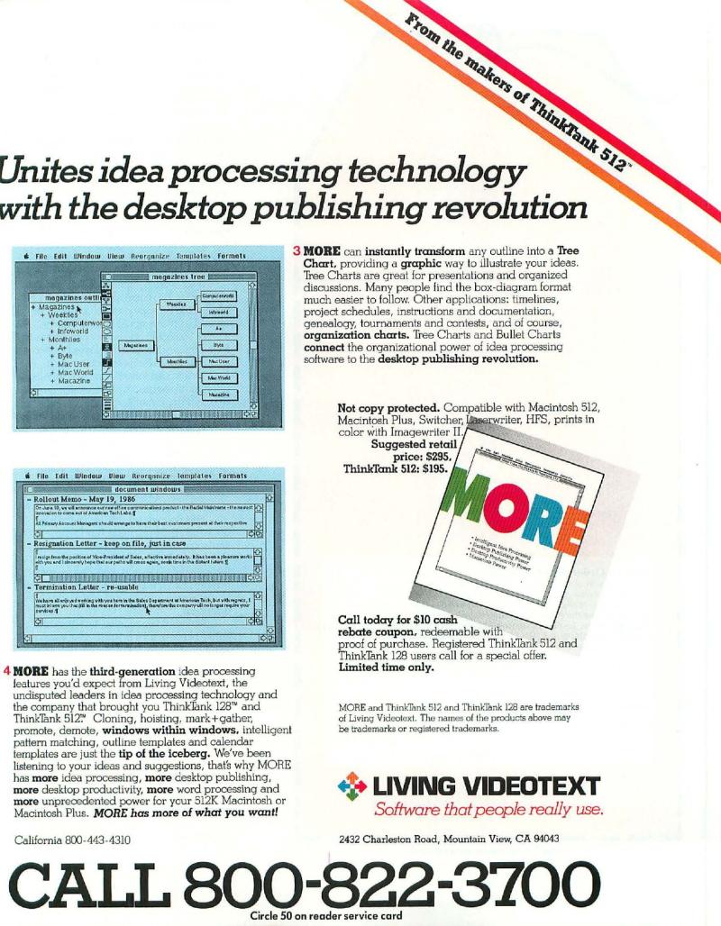 MacWorld 8609 September 1986 — page 17