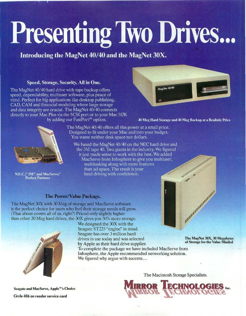 MacWorld 8609 September 1986 — page 19
