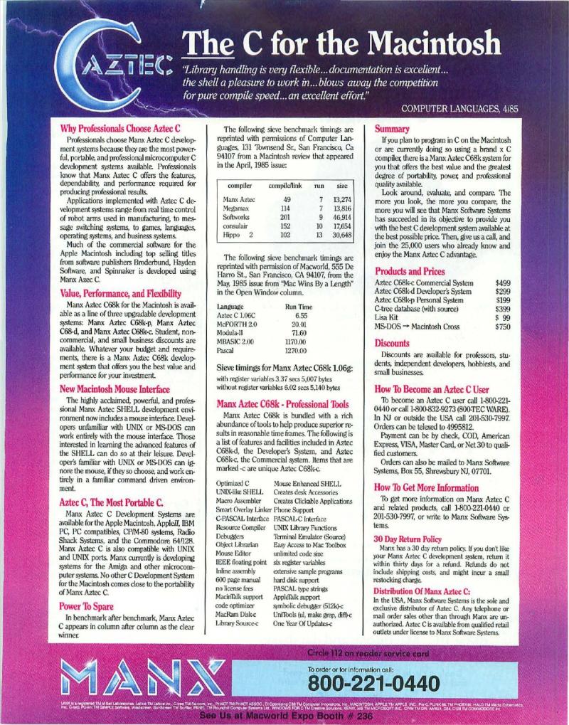 MacWorld 8609 September 1986 — page 59
