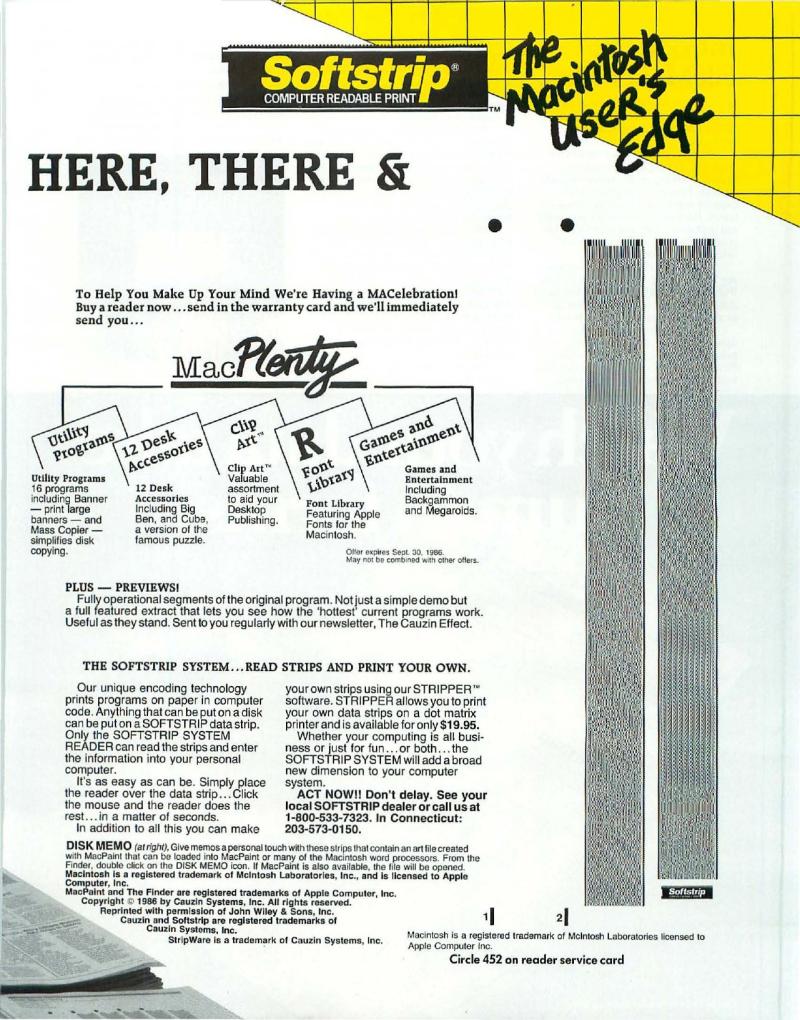 MacWorld 8609 September 1986 — page 63