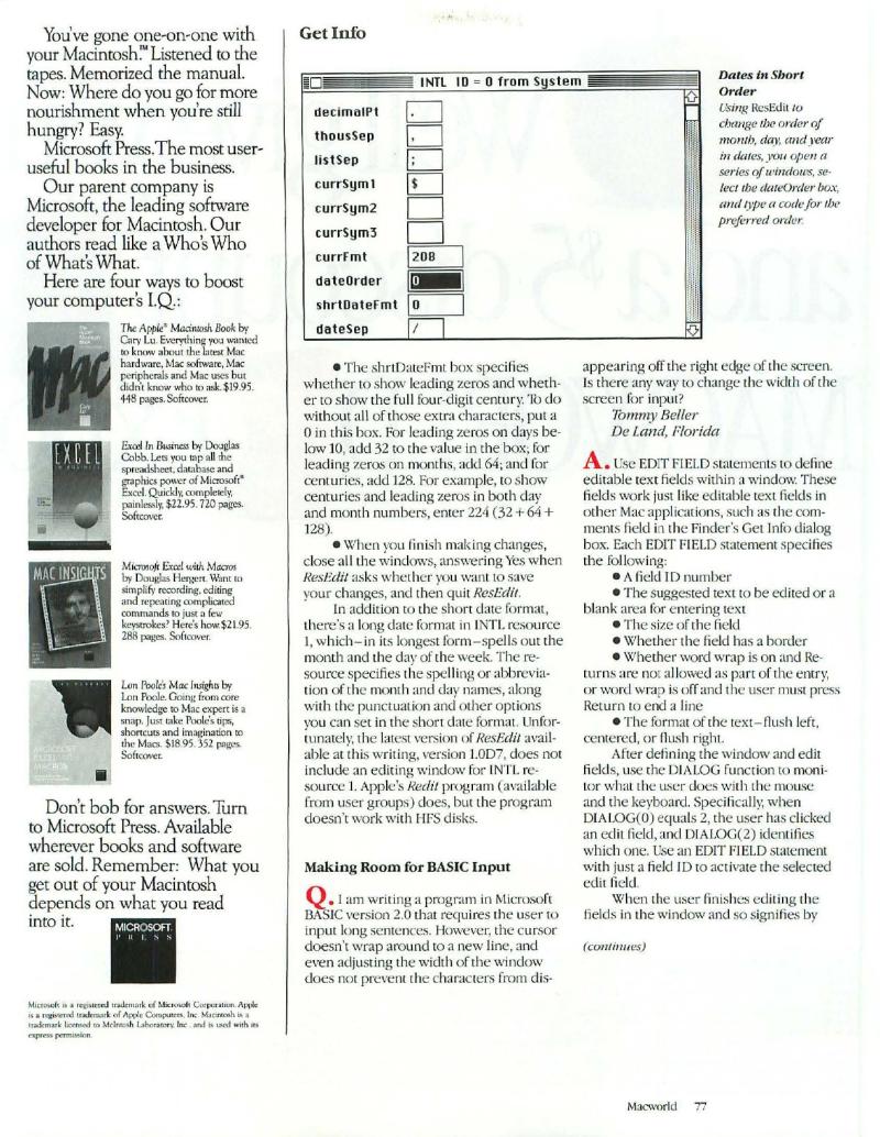 MacWorld 8609 September 1986 — page 85