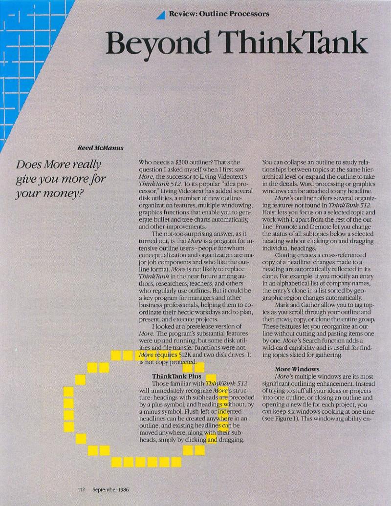 MacWorld 8609 September 1986 — page 124