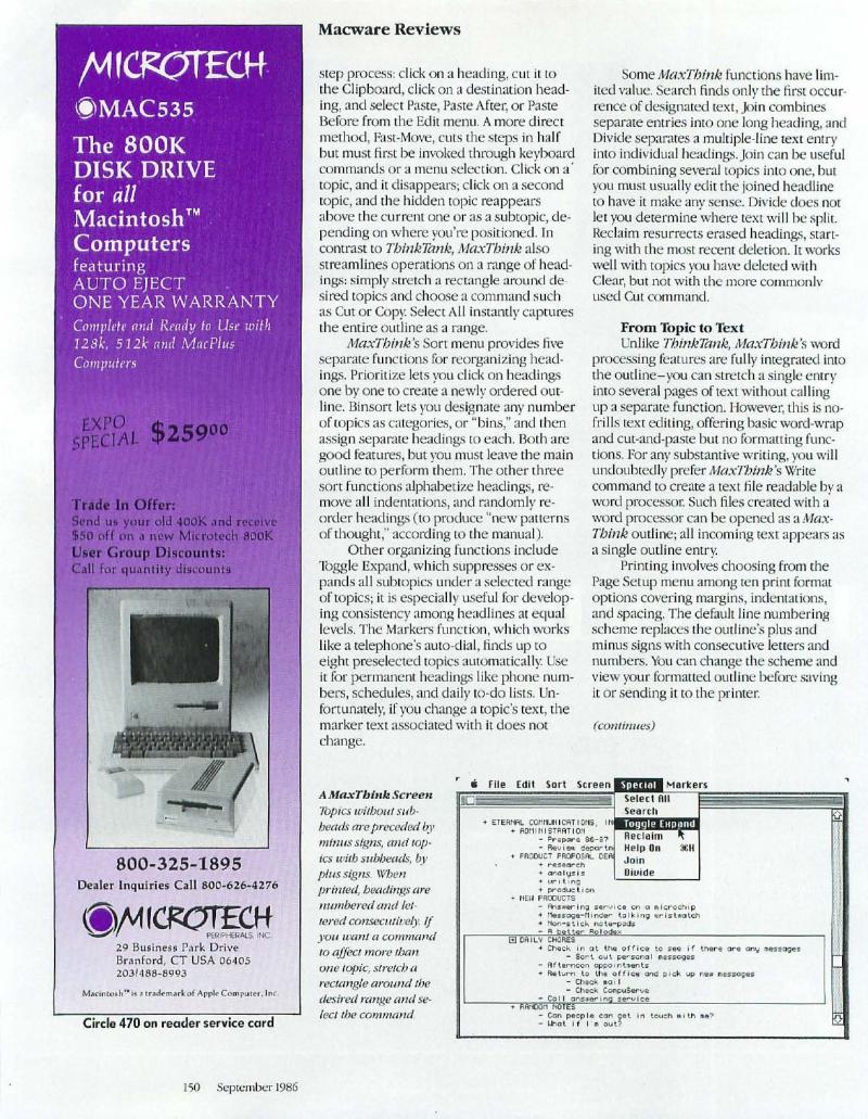 MacWorld 8609 September 1986 — page 162