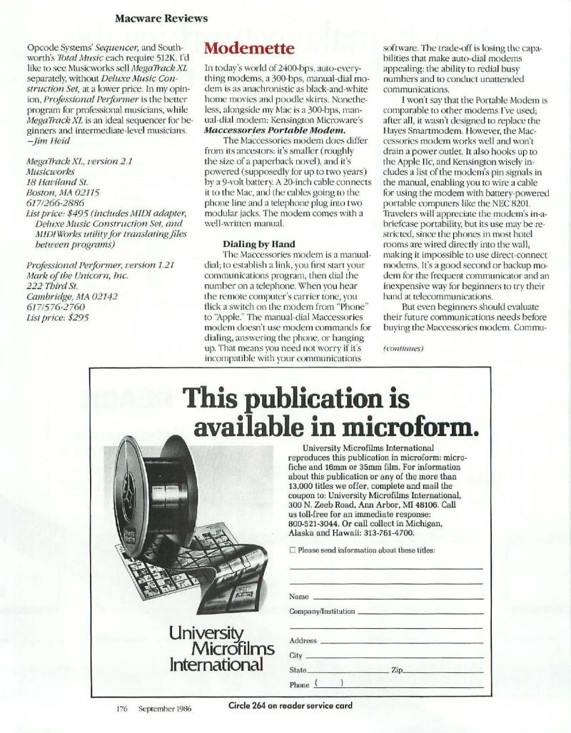 MacWorld 8609 September 1986 — page 190
