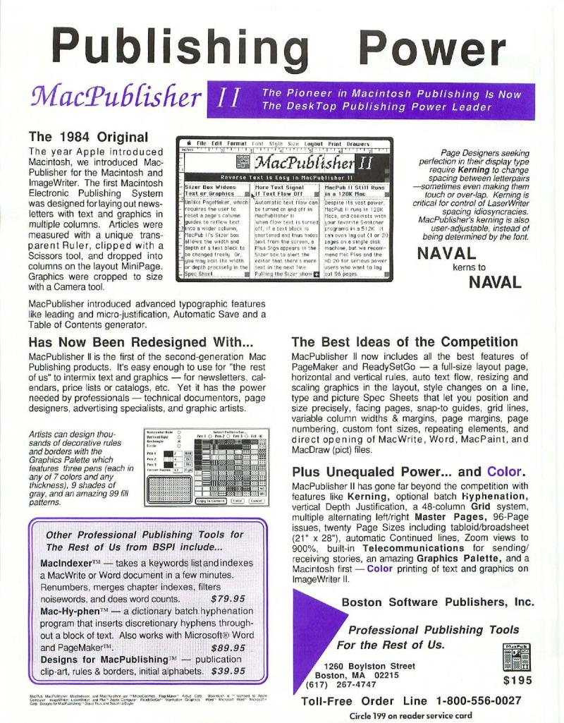 MacWorld 8609 September 1986 — page 191
