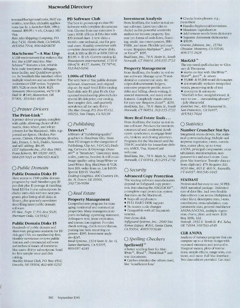 MacWorld 8609 September 1986 — page 200