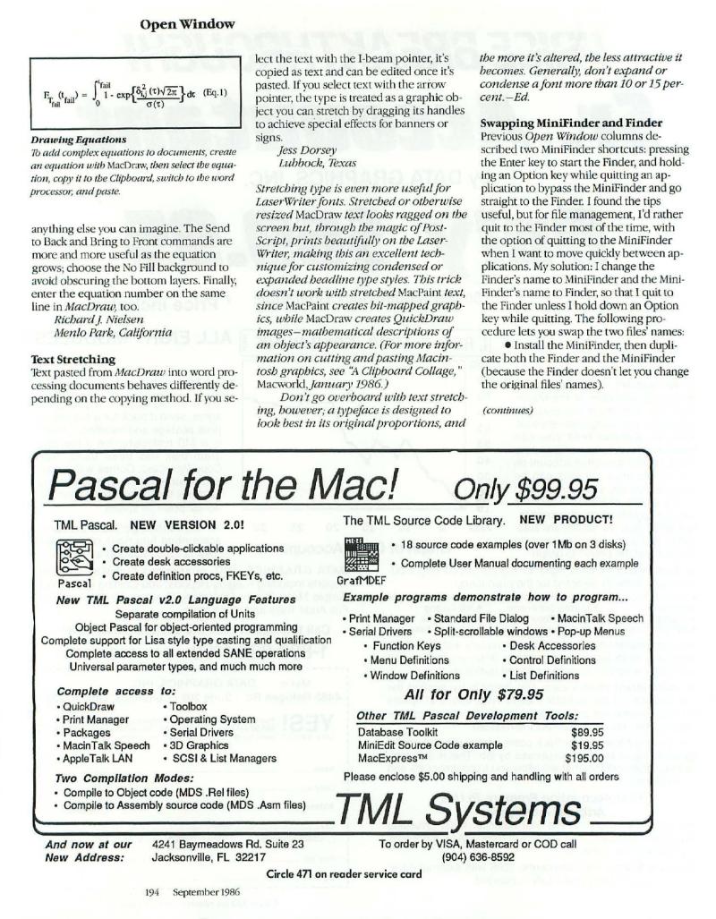 MacWorld 8609 September 1986 — page 210