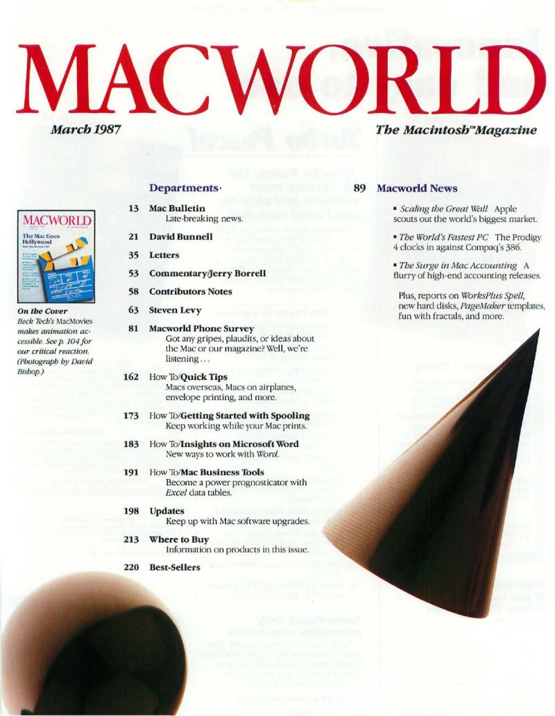 MacWorld 8703 March 1987 — page 4