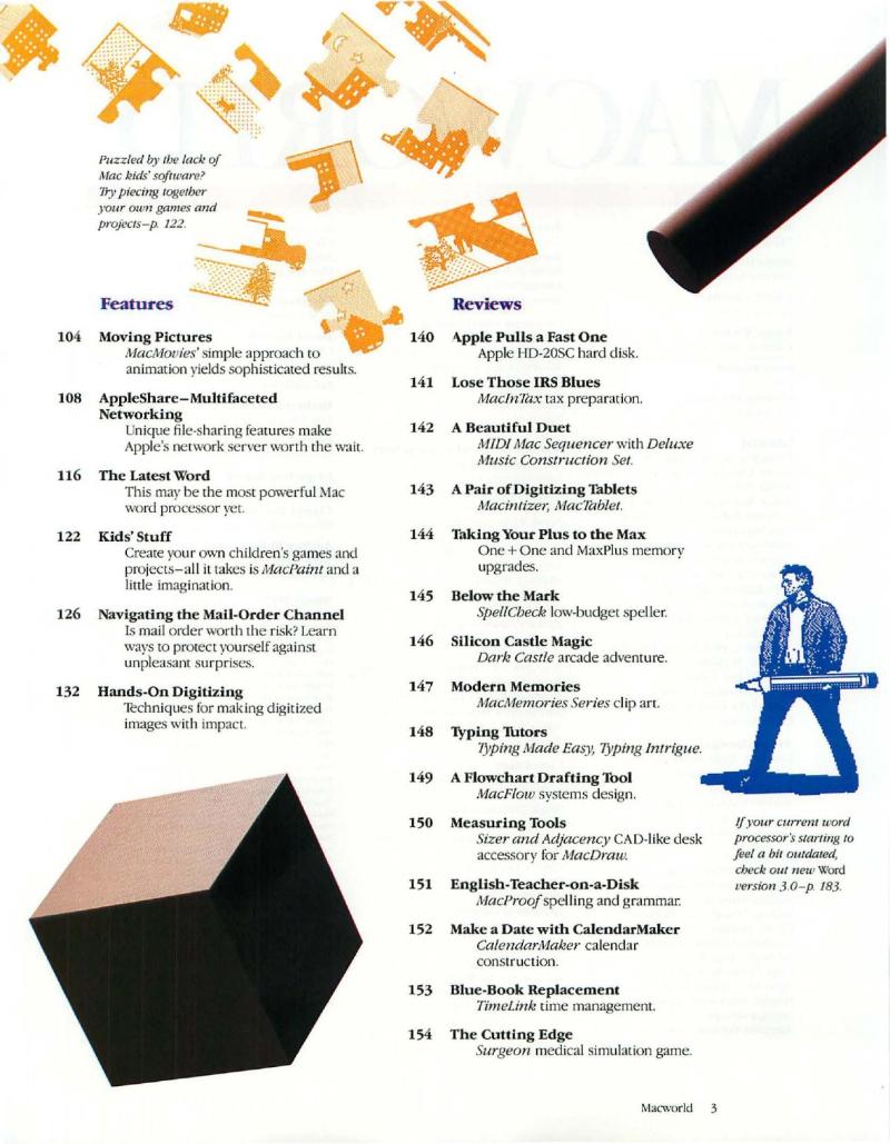 MacWorld 8703 March 1987 — page 5