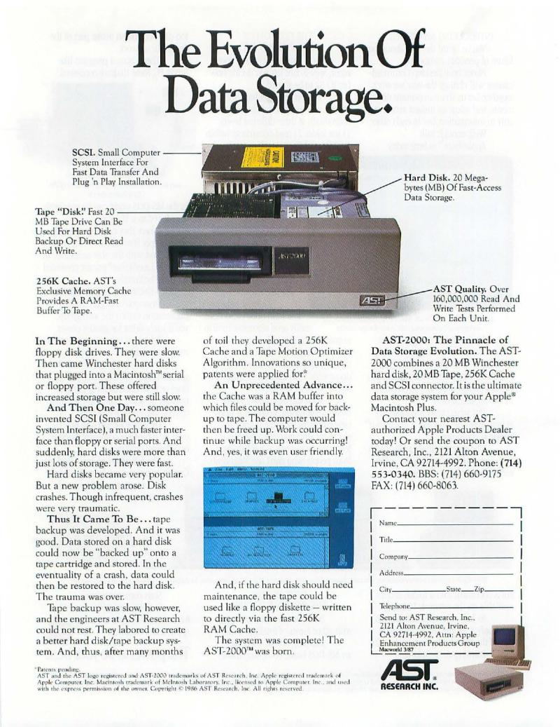 MacWorld 8703 March 1987 — page 12