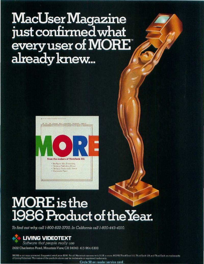 MacWorld 8703 March 1987 — page 14