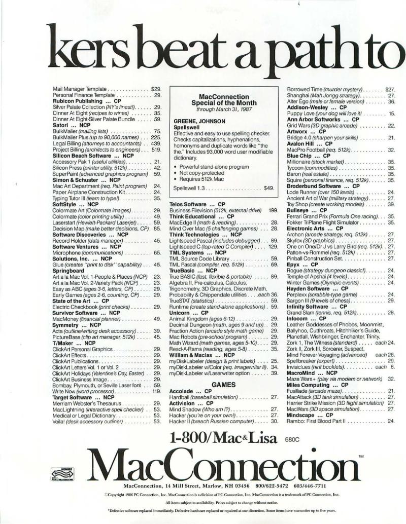 MacWorld 8703 March 1987 — page 111