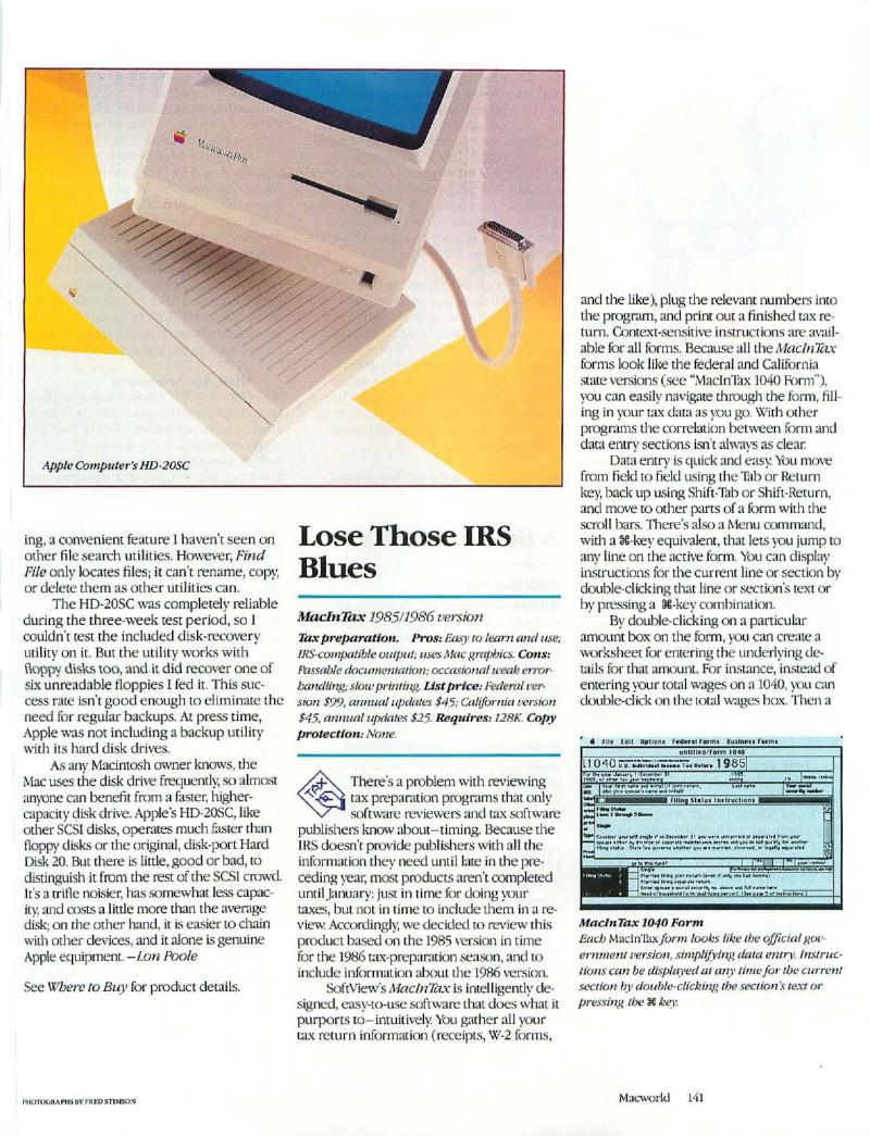 MacWorld 8703 March 1987 — page 149