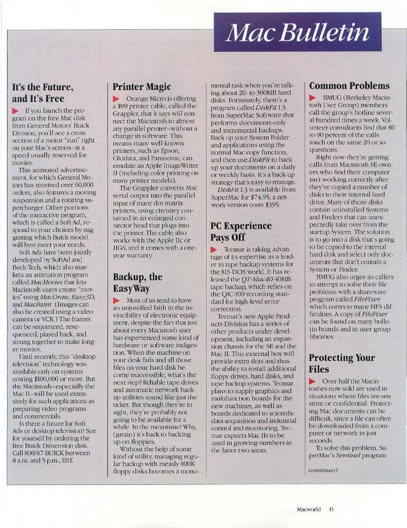 MacWorld 8711 November 1987 — page 13