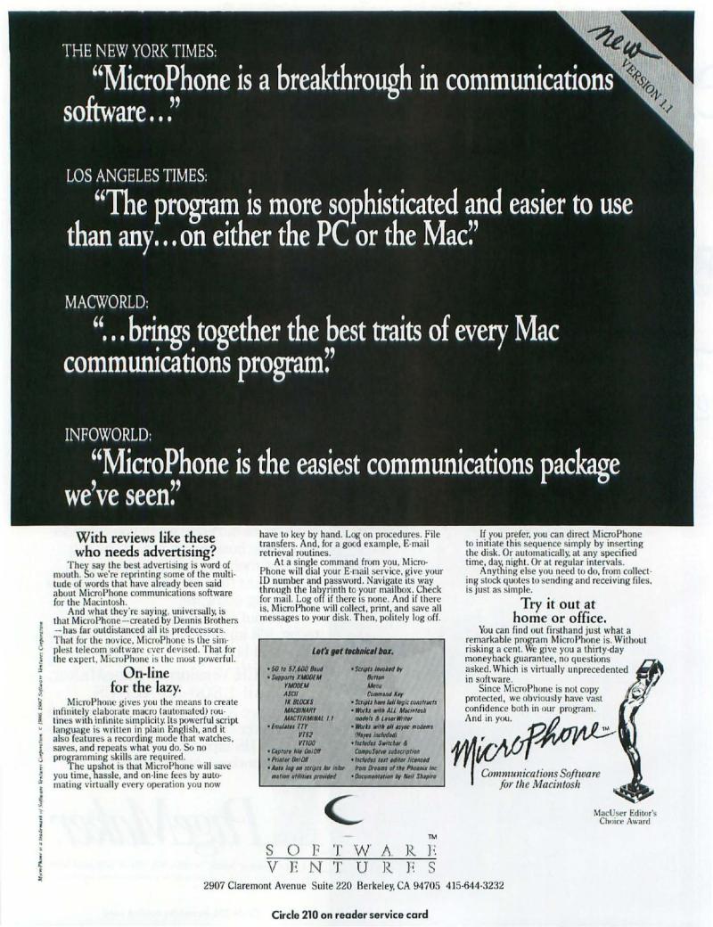 MacWorld 8711 November 1987 — page 18