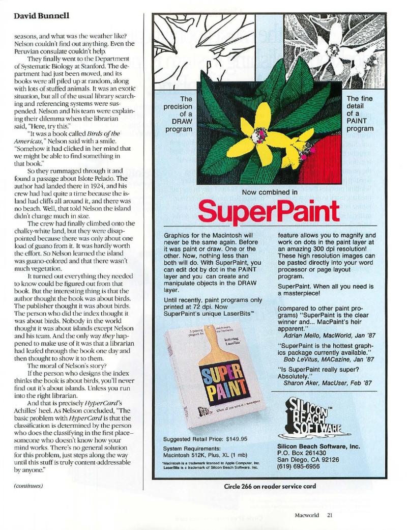 MacWorld 8711 November 1987 — page 23