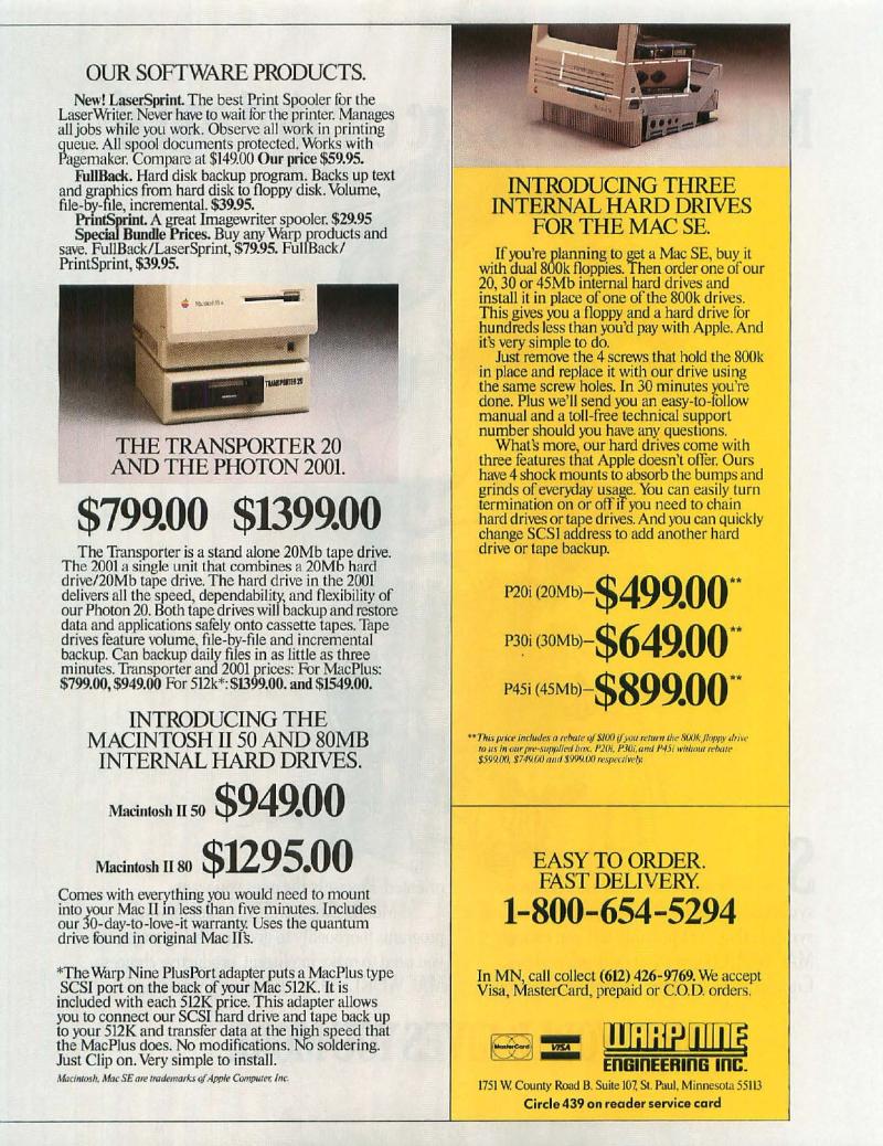 MacWorld 8711 November 1987 — page 33
