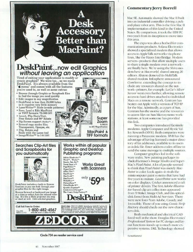 MacWorld 8711 November 1987 — page 50