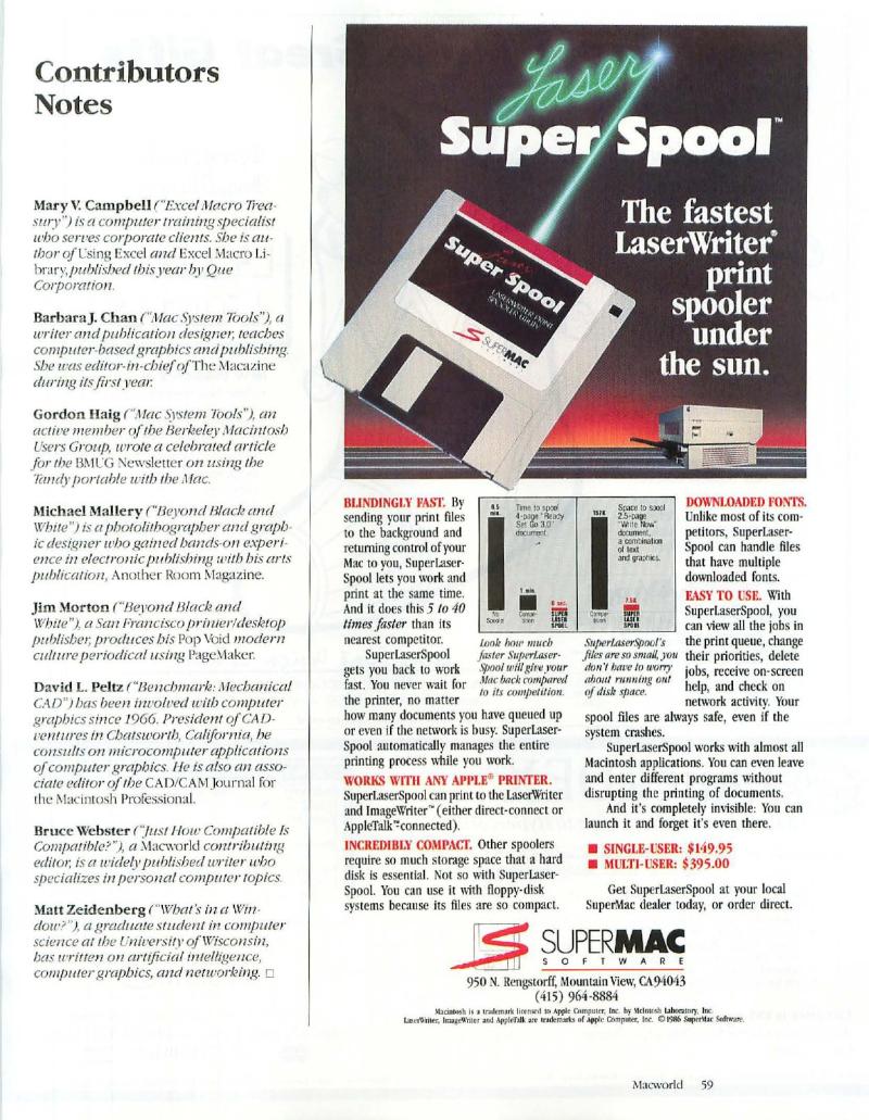 MacWorld 8711 November 1987 — page 63