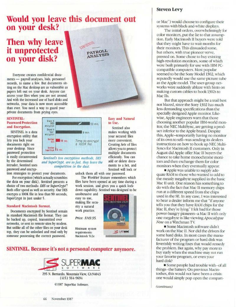 MacWorld 8711 November 1987 — page 70