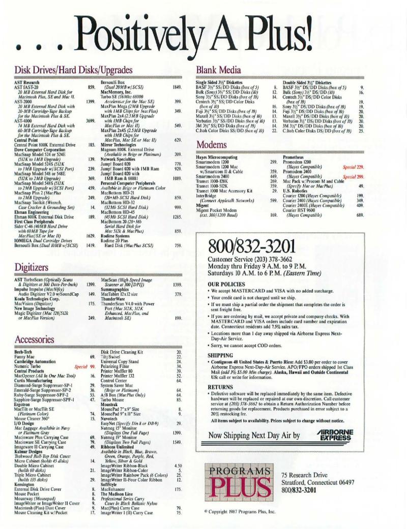MacWorld 8711 November 1987 — page 90