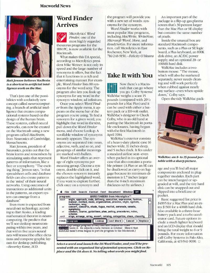MacWorld 8711 November 1987 — page 109
