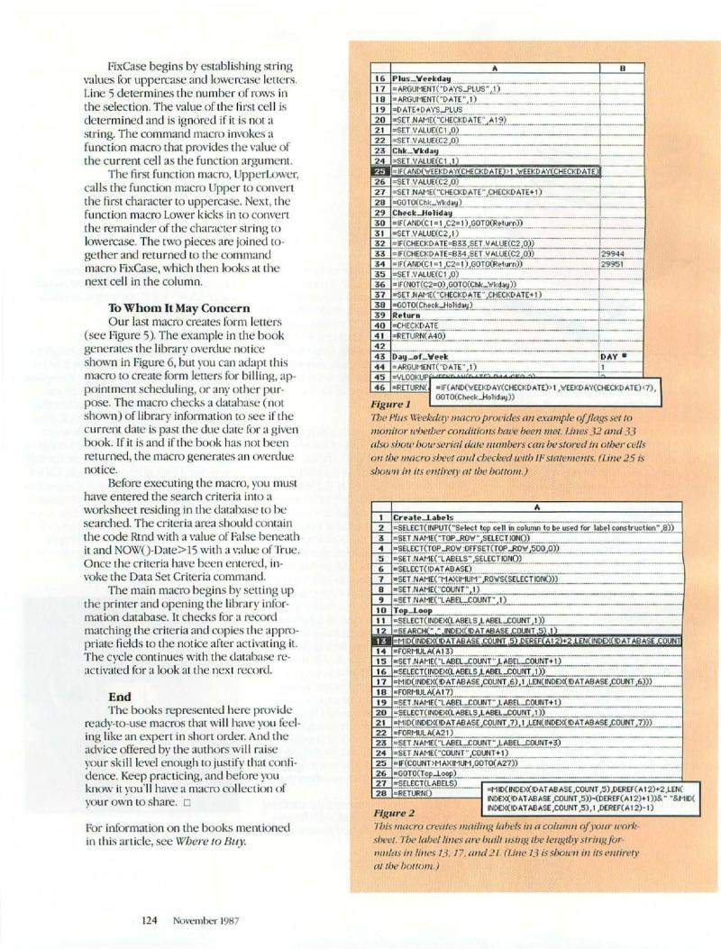 MacWorld 8711 November 1987 — page 126