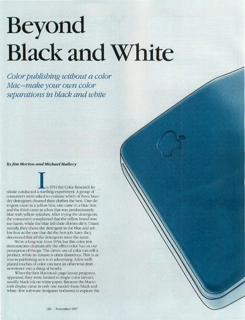 MacWorld 8711 November 1987 — page 128