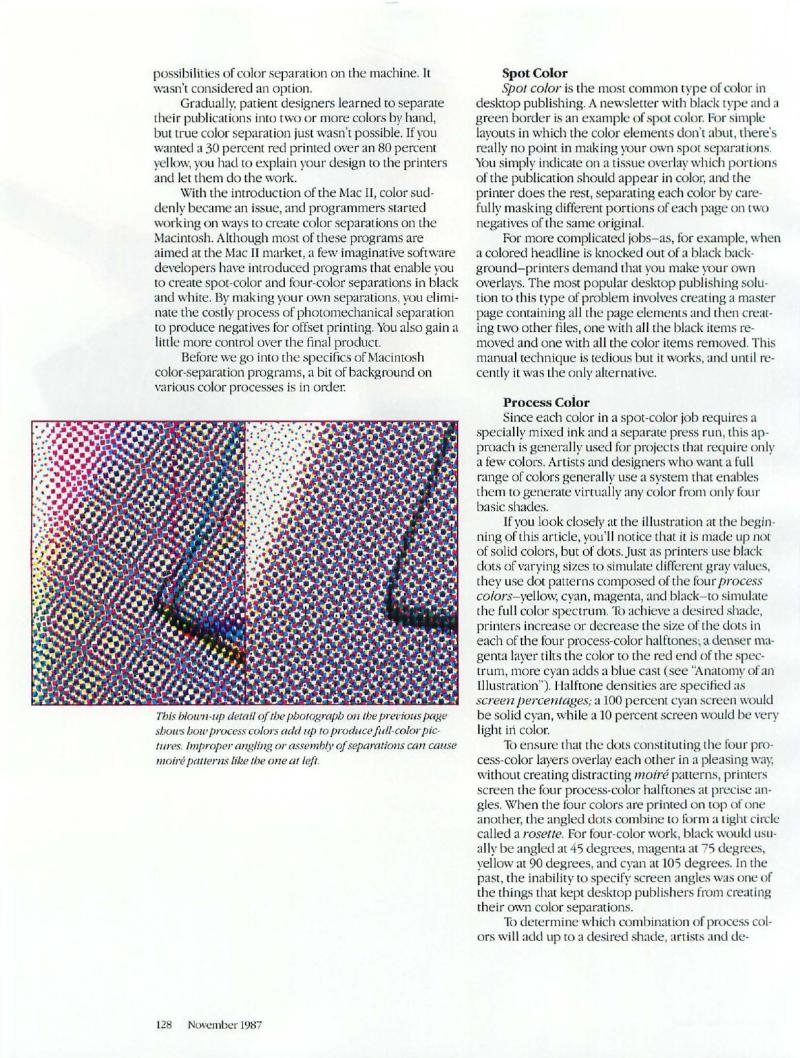MacWorld 8711 November 1987 — page 130