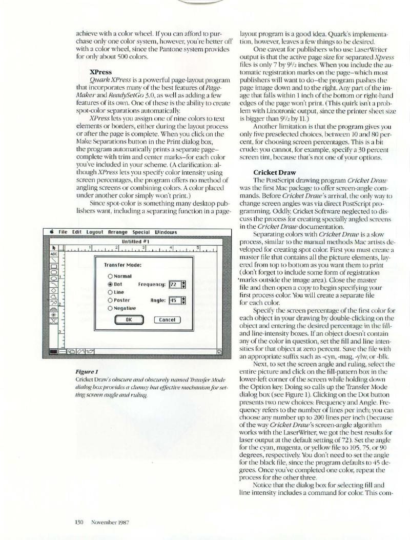 MacWorld 8711 November 1987 — page 132