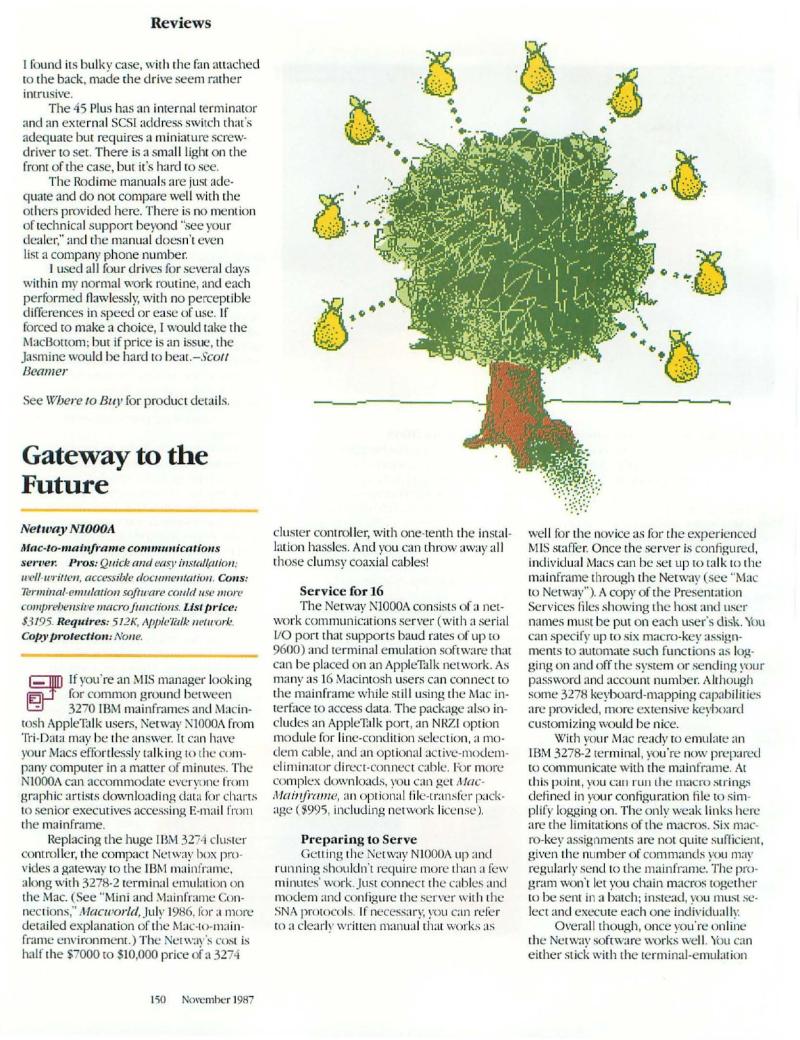 MacWorld 8711 November 1987 — page 152
