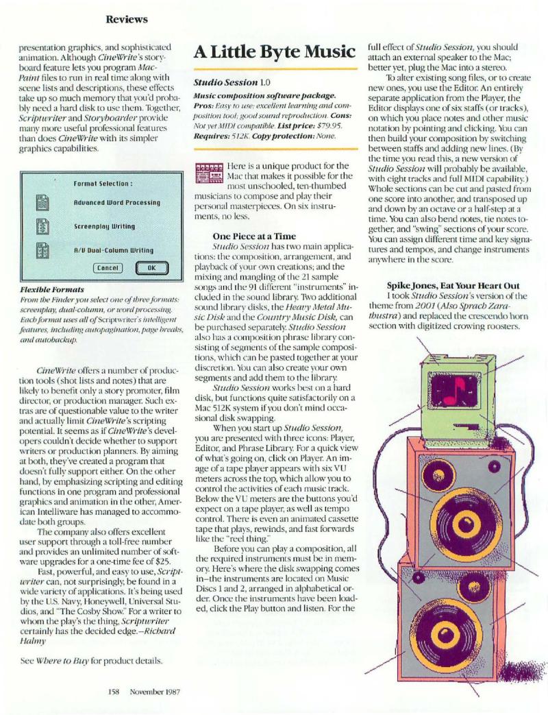 MacWorld 8711 November 1987 — page 160