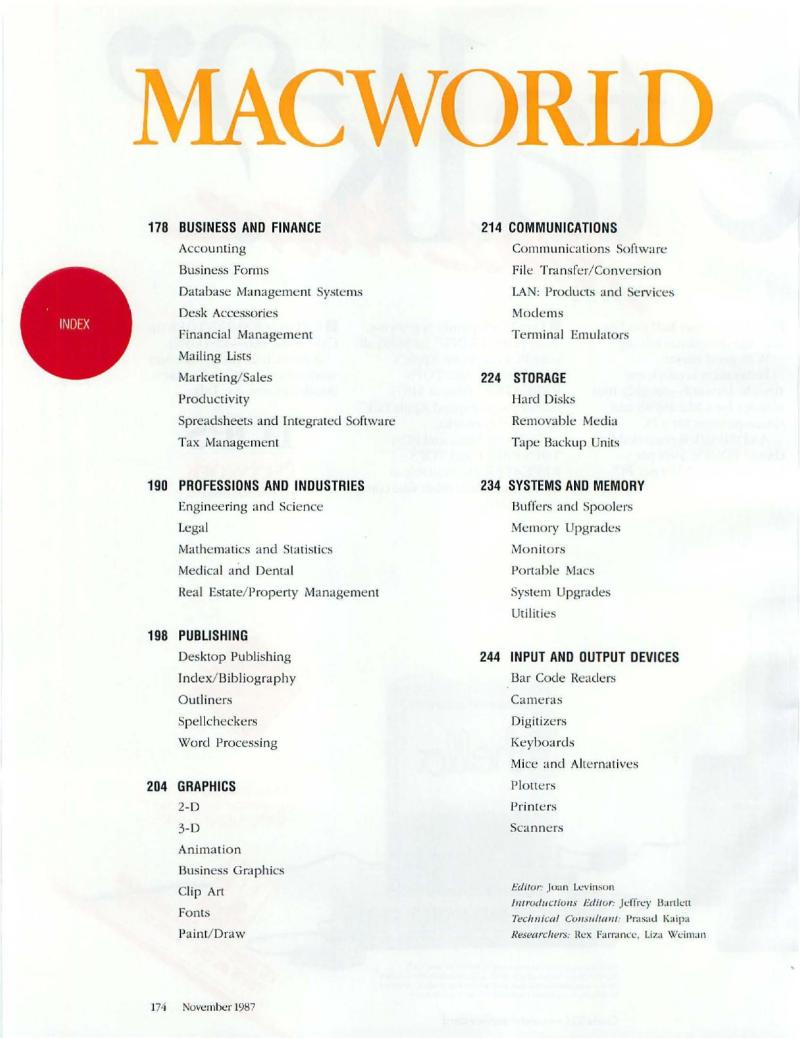 MacWorld 8711 November 1987 — page 176