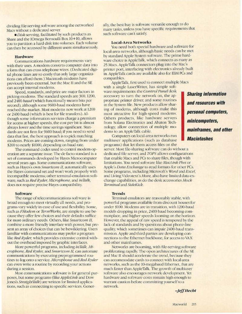MacWorld 8711 November 1987 — page 215